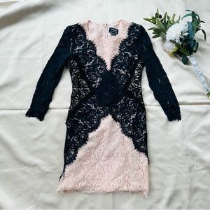 Peter Som Lace Mini Dress